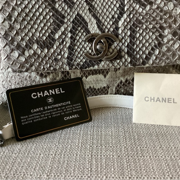 Authentic Chanel python - Picture 12 of 16